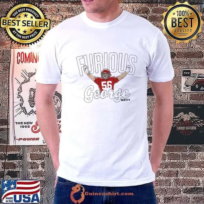 George Karlaftis Furious George Kansas City Chiefs NFL Unisex