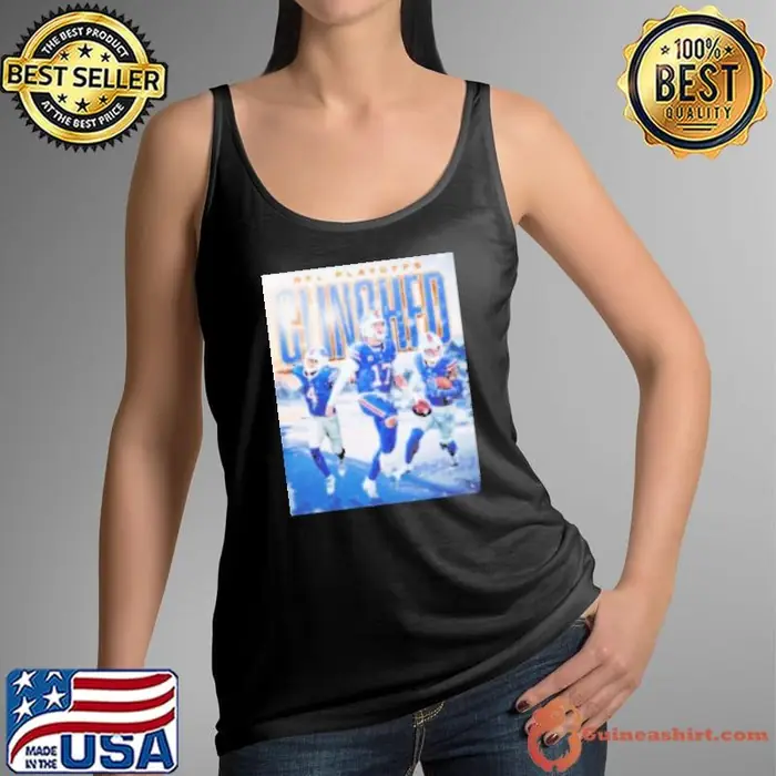 James Cook Josh Allen Keon Coleman Buffalo Bills NFL Playoffs Clinched AFC East champs Tank Top