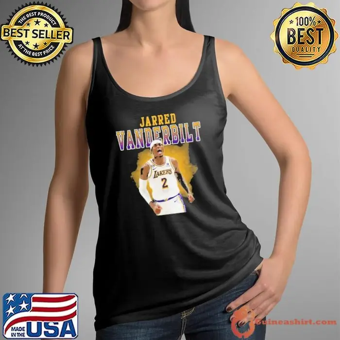 Jarred Vanderbilt American professional basketball Los Angeles Lakers Tank Top