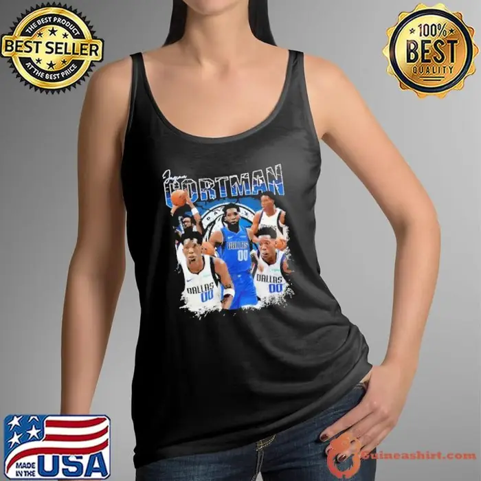 Jazian Gortman American professional basketball player Dallas Mavericks Tank Top
