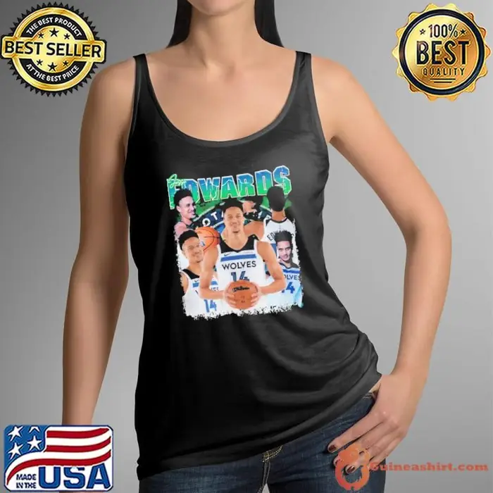 Jesse Edwards Dutch professional basketball Minnesota Timberwolves Tank Top