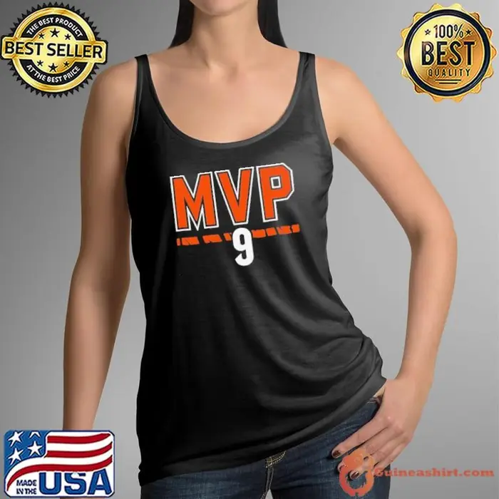 Joe Burrow Cincinnati Bengals NFL football Joe MVP 9 Tank Top