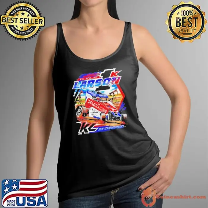 Kyle Larson 2025 Chili Bowl Pole Dash Two Sides Tank Top