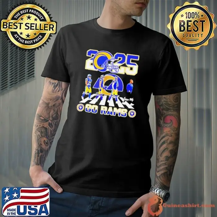Los Angeles Rams 2025 Go Rams signature Unisex