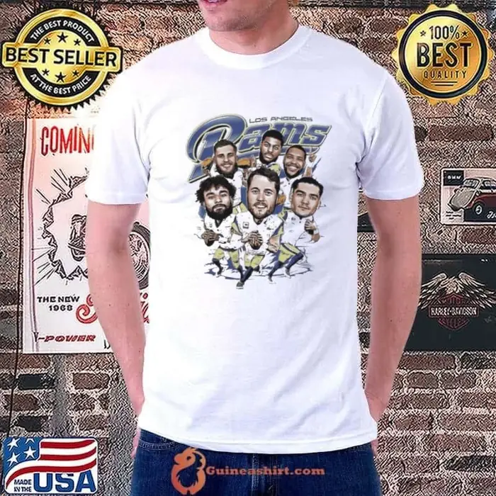 Los Angeles Rams Football players caricature Unisex