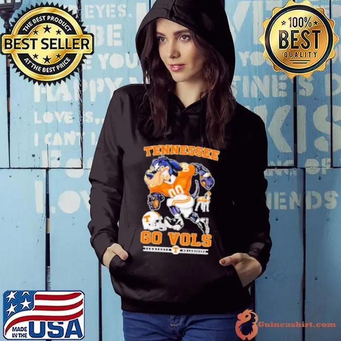 Mascot go Vols Tennessee Volunteers Hoodie