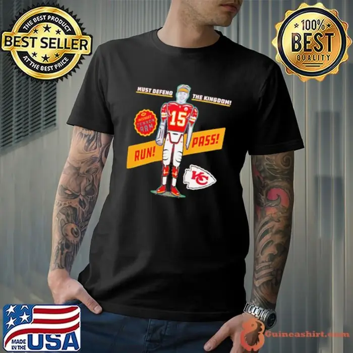 Patrick Mahomes Kansas City Chiefs Red Player Short Sleeve Player Unisex