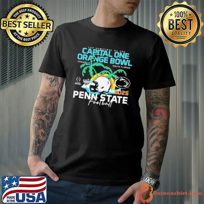Penn State Nittany Lions Football 2025 Capital One Orange Bowl Bound January 9 South Florida Unisex
