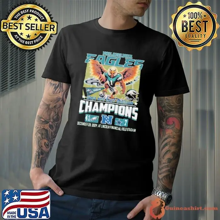 Philadelphia Eagles 2024 NFC East Division Champions Unisex
