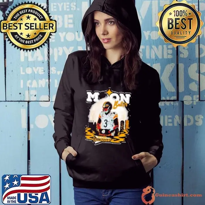 Pittsburgh Steelers Russell Wilson moon ball3r let's get dangeruss Hoodie