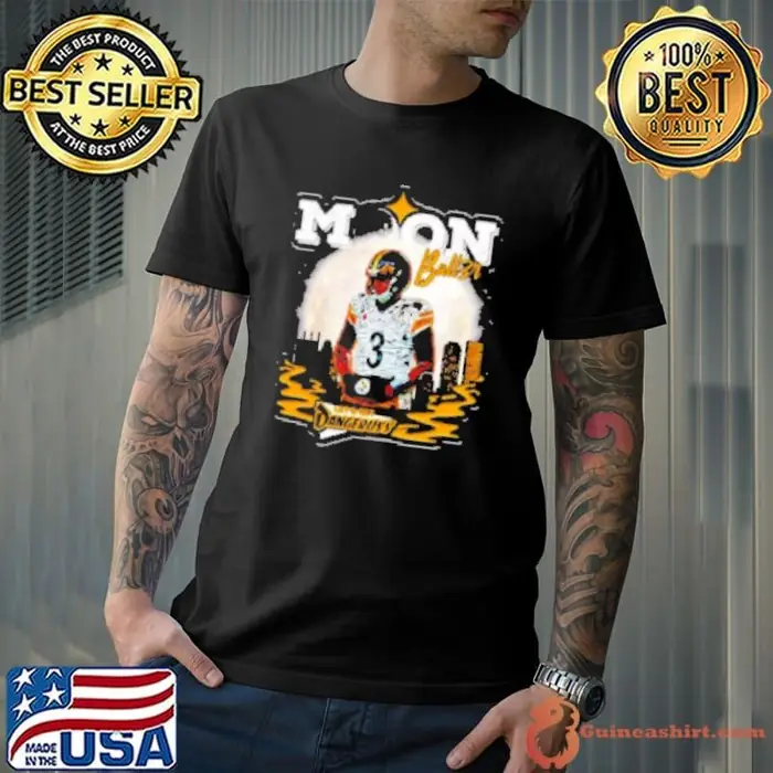 Pittsburgh Steelers Russell Wilson moon ball3r let's get dangeruss Unisex