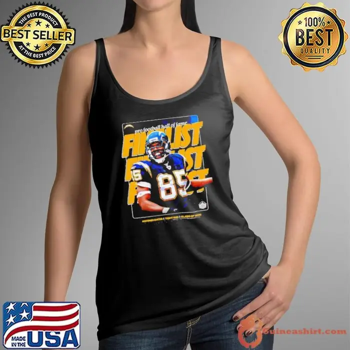 Pro Football Hall of Fame Antonio Gates Tight End Class of 2025 Tank Top