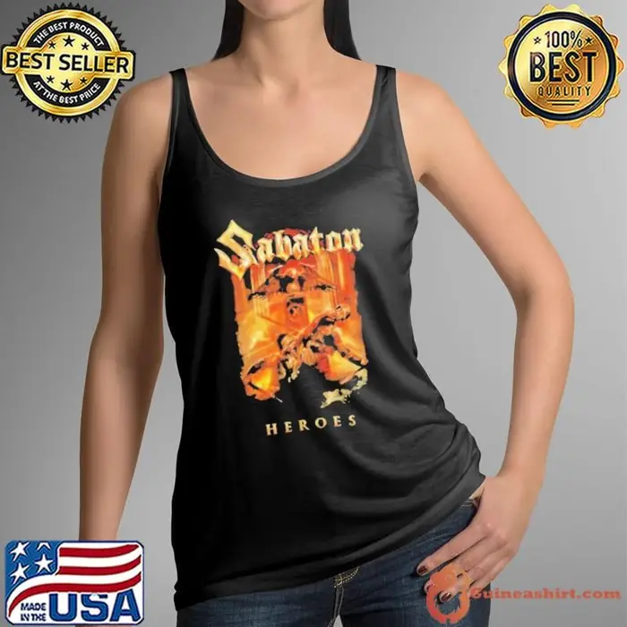 Sabaton Heroes 10th Anniversary Tank Top