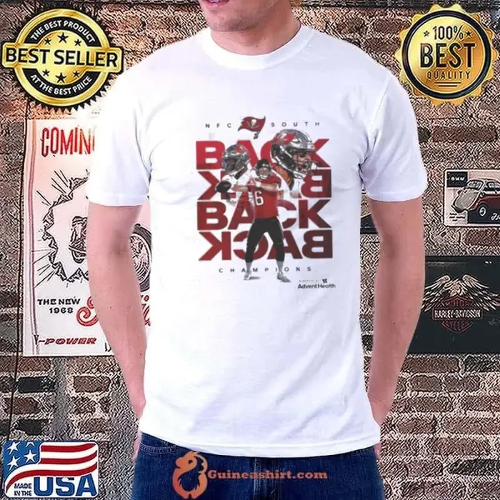 Tampa Bay Buccaneer Back To Back To Back To Back NFC South Champions NFL Season 2024 2025 Unisex