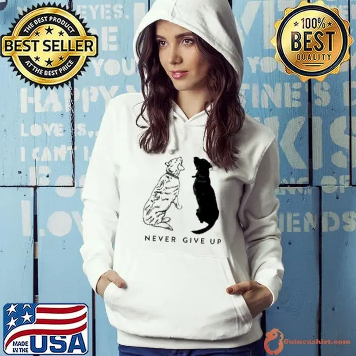 Tors Never Give Up Dogs Hoodie