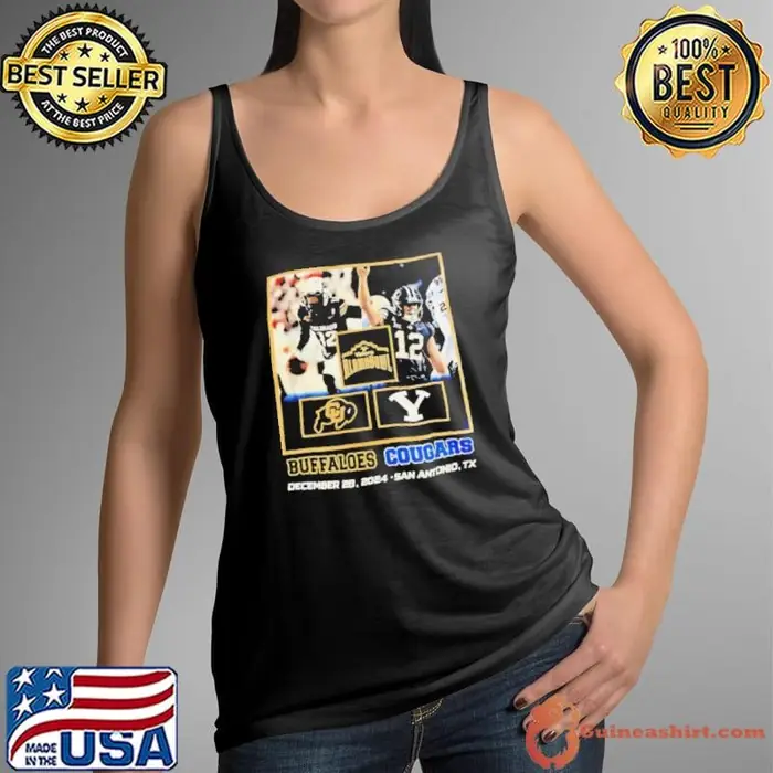 Valero Alamo Bowl Buffaloes vs Cougars T Tank Top