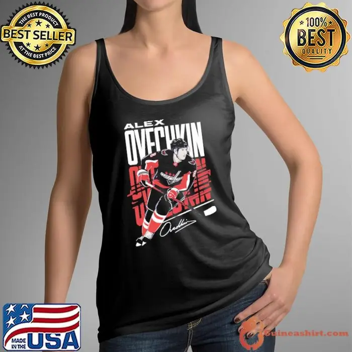 Alexander Ovechkin Russian professional ice hockey left winger Signature Tank Top