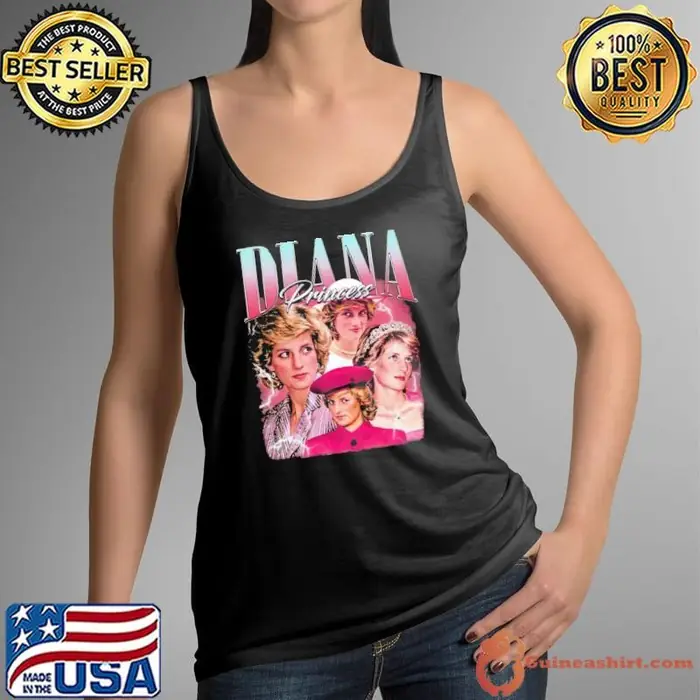 Diana Princess Of Wales member of the British royal Tank Top