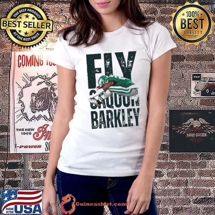 Fly Saquon Barkley Philadelphia Eagles Super Bowl LIX Ladiestee
