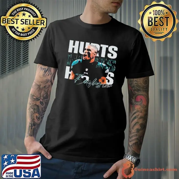 Jalen Hurts 1 Philadelphia Eagles Football Players Super Bowl 2025 T Unisex
