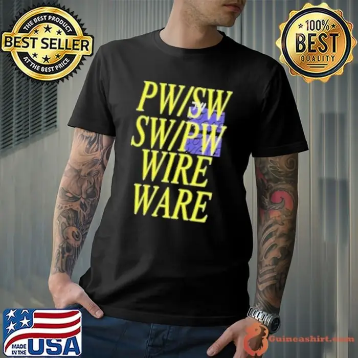 Pw Sw Sw Pw Wire Ware Unisex