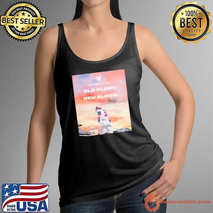 Washington Nationals Next Gen Natitude Old Glory New Blood a declaration for a NEW generation Tank Top