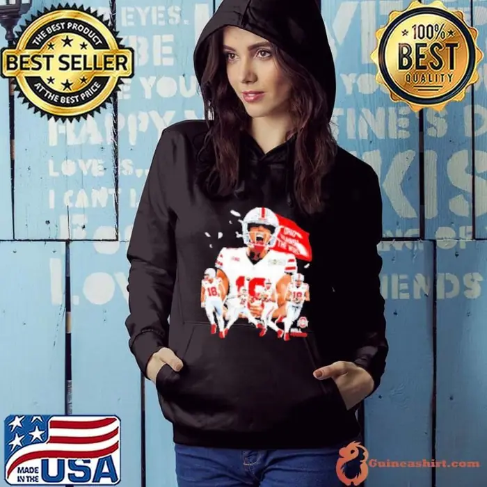 Will Howard Ohio State Buckeyes Graphic 2025 Hoodie
