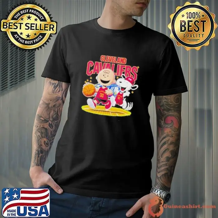 Cleveland Cavaliers Charlie Brown Snoopy Happy Unisex