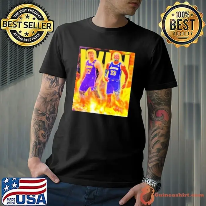 LA Lakers win Luka Doncic and LeBron James combined 46 PTS to takedown Dallas Mavericks Unisex