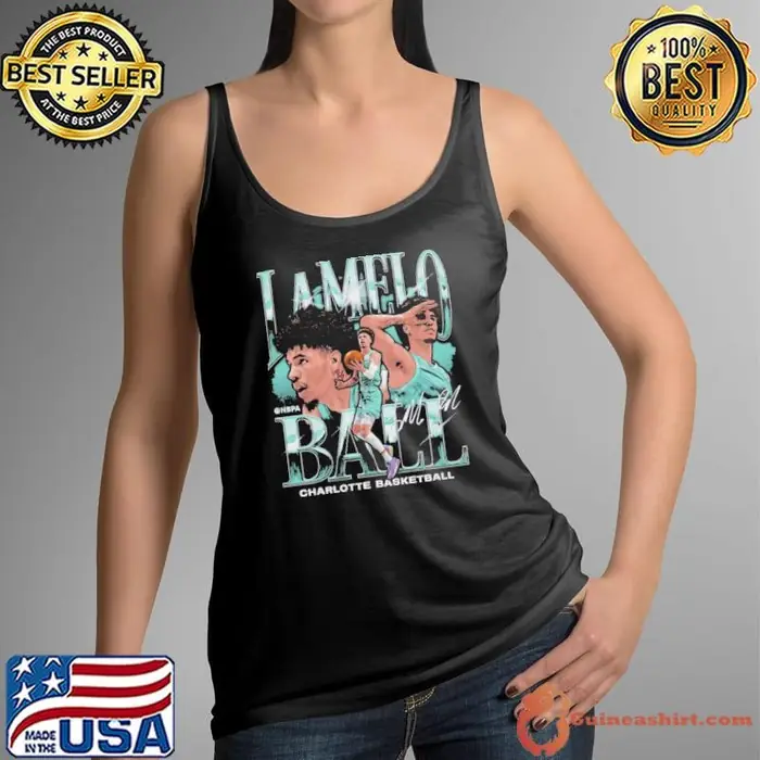 LaMelo Ball Charlotte Basketball Signature Vintage Tank Top