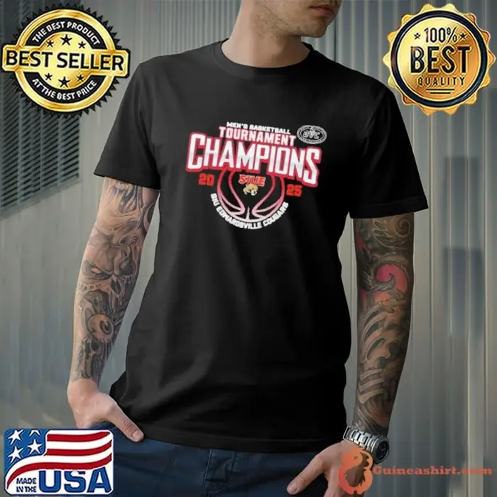 SIU Edwardsville Cougars 2025 OVC Men’s Basketball Conference Tournament Champions Unisex
