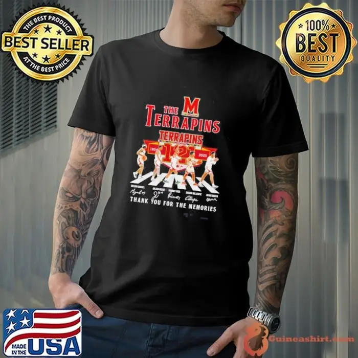 The Terrapins 1904 2025 Abbey Road Thank You For The Memories Unisex