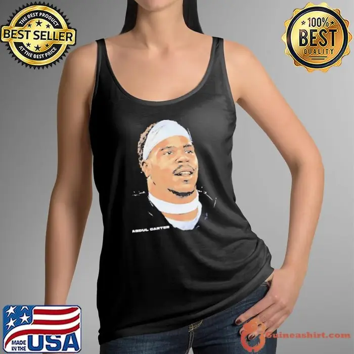 Abdul Carter New York Giants Portrait Tank Top