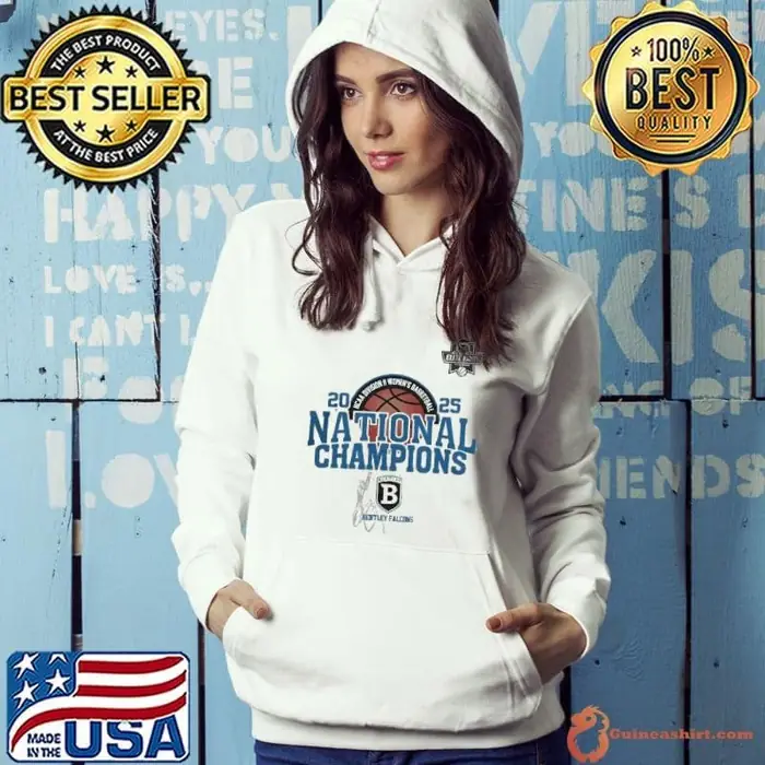 Bentley Falcons 2025 NCAA Division II Women’s Basketball National Champions Hoodie