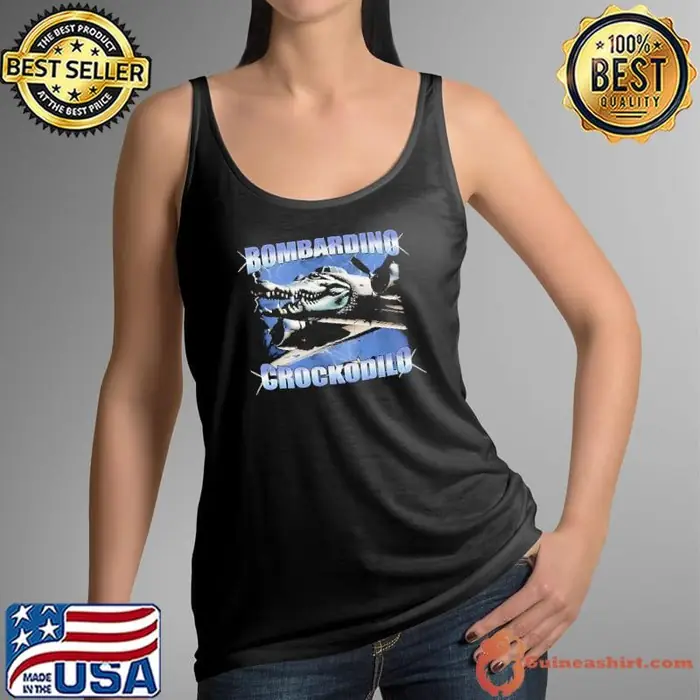 Bombardino crockodilo Tank Top