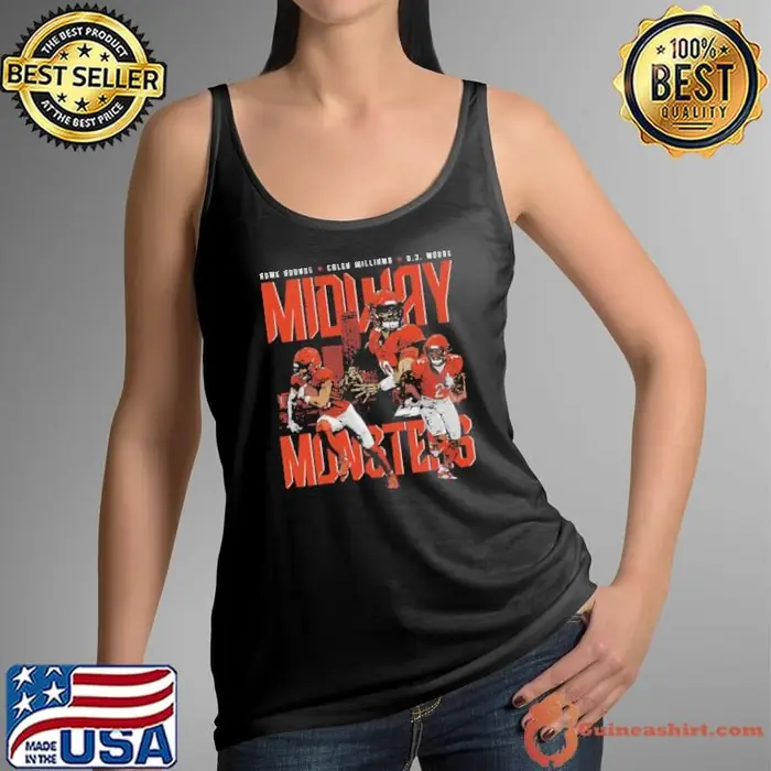 Caleb Williams Chicago Midway Monsters Tank Top