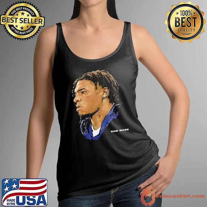 Cam Ward Tennessee Titans NFL football player portrait Tank Top