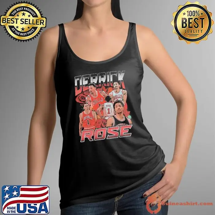 Derrick Rose American former professional basketball player Tank Top