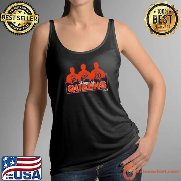 Francisco Lindor Juan Soto Pete Alonso Kings Of Queens New York Mets MLB Tank Top