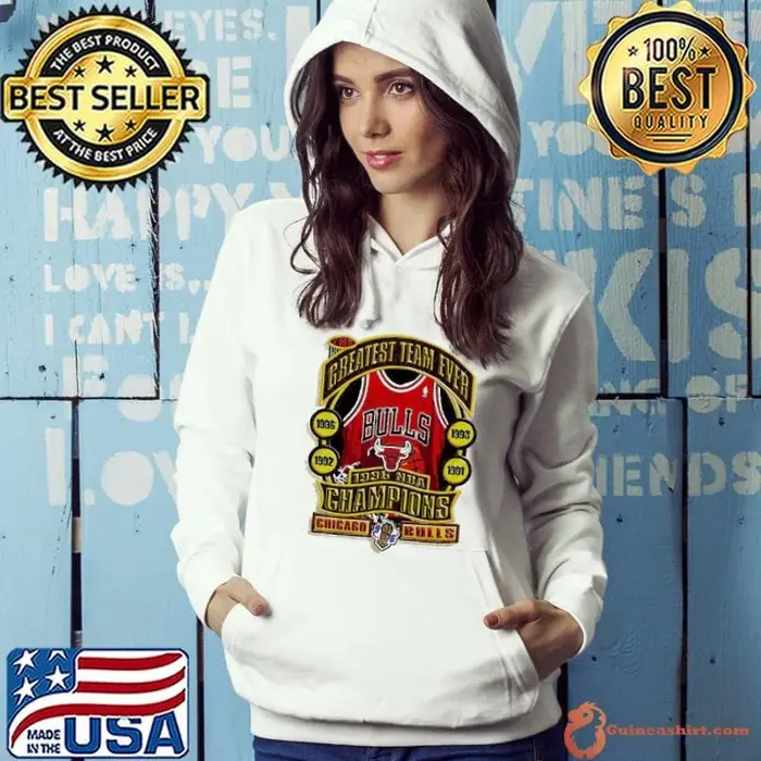 Greatest team ever Chicago Bulls Champions 1996 NBA Hoodie