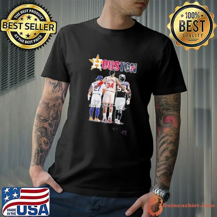 Houston Astros Houston Texans Houston Cougars Best Players Signature Unisex