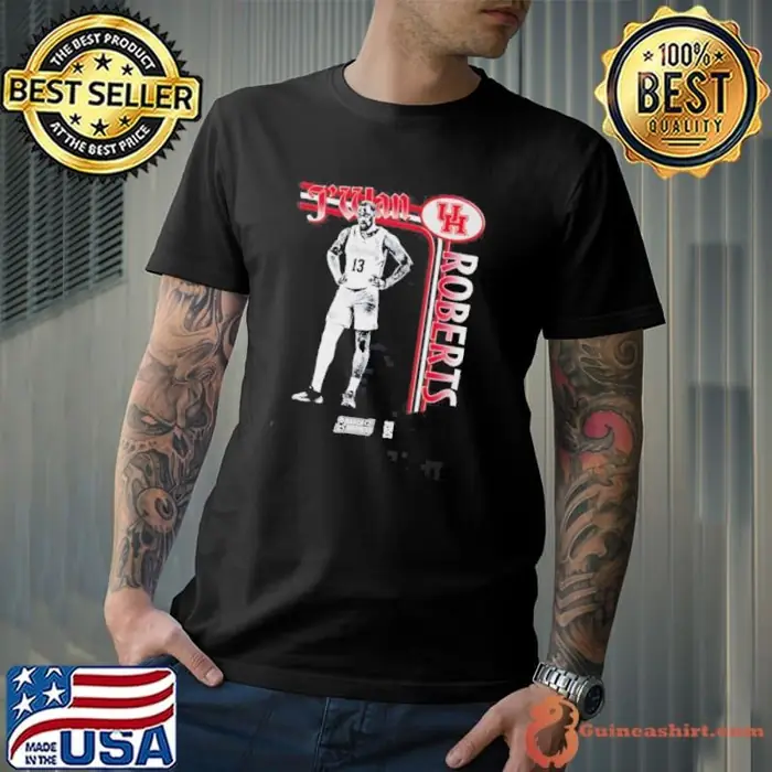 JWan Roberts Houston Basketball Stamp Unisex