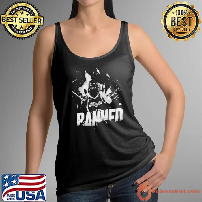 Ja Morant 12 Memphis Grizzlies Basketball Banned Tank Top