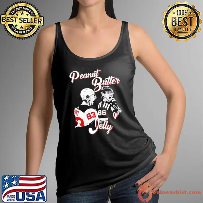 Jesper Bratt and Jack Hughes Peanut Butter and Jelly Tank Top