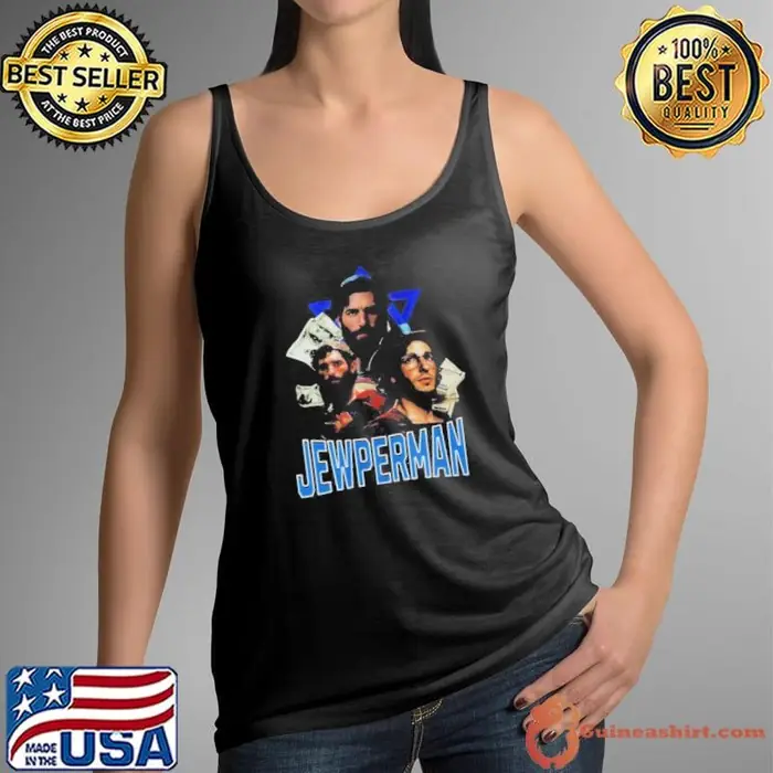 Jewperman Israel Star Tank Top