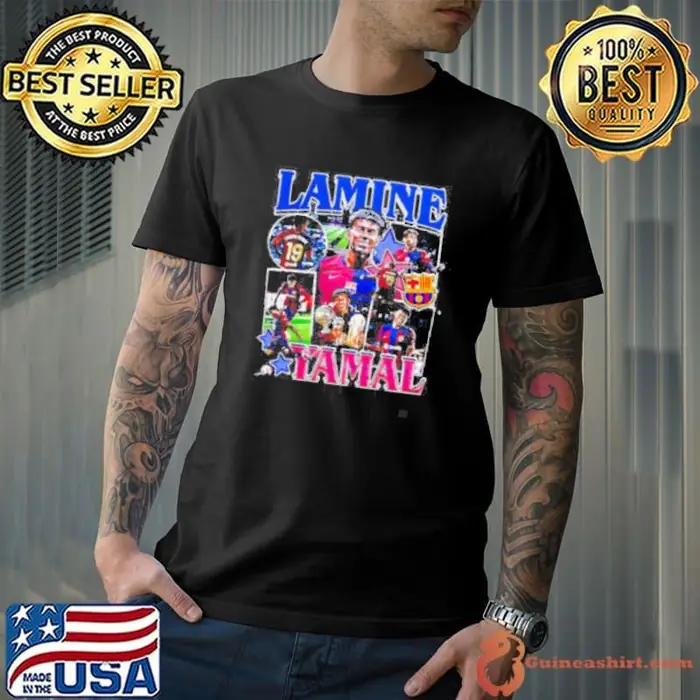 Lamine Yamal Barcelona graphic retro Unisex