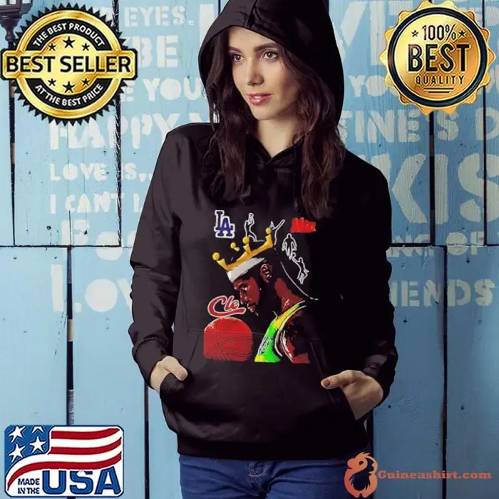 LeBron James Los Angeles Lakers Basketball cartoon Hoodie