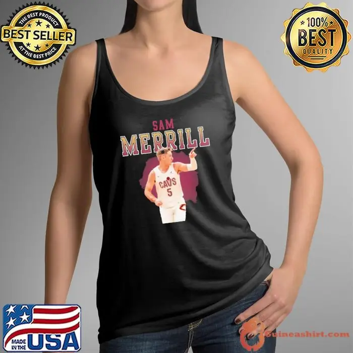 Sam Merrill American professional basketball Cleveland Cavaliers Tank Top