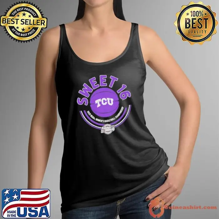 TCU Womens Basketball 2025 Sweet Sixteen Tank Top