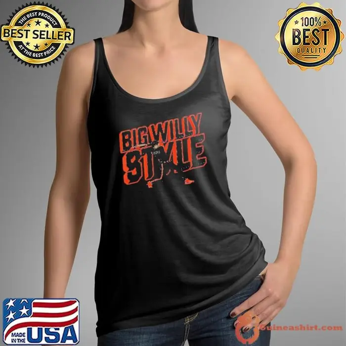 Willy Adames San Francisco Big Willy Style Tank Top